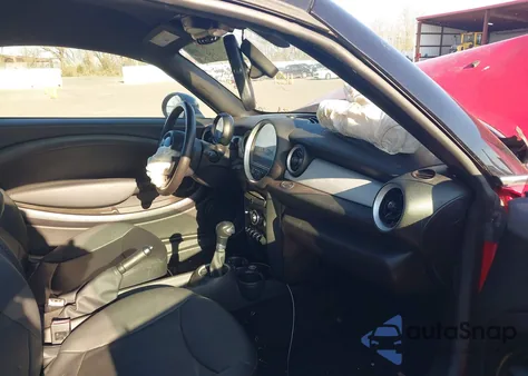 2014 Mini Coupe Cooper z USA, uszkodzony, nr VIN WMWSX1C53ET507835